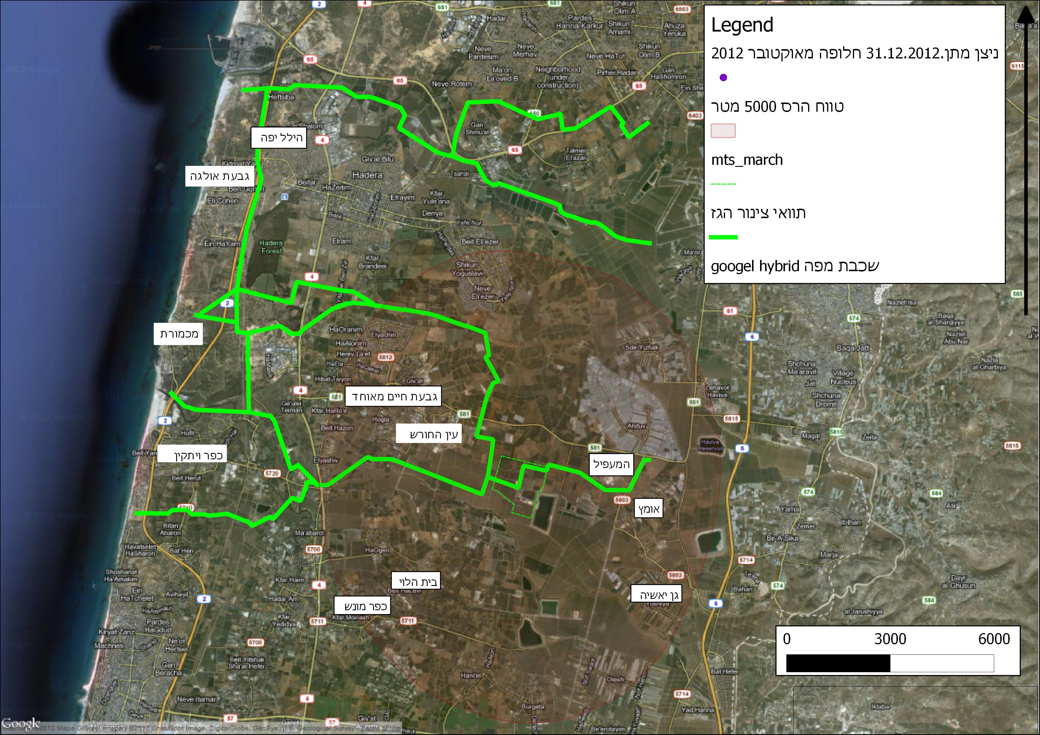 טווח הרס 5000 מטר לפי הערכת מפקד השייטת לשעבר תאל שי ברוש